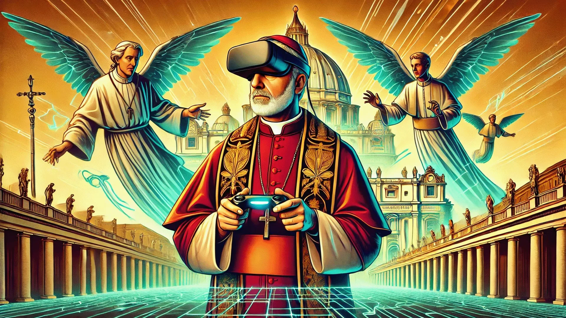 Cardinals Step Into the Future: VR Headsets Transform Vatican’s 2025 Jubilee Art Exhibit